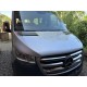 Накладки на повітрозабірник OmsaLine (2 шт., нерж) для Mercedes Sprinter W907/W910 2018- рр