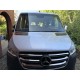 Накладки на повітрозабірник OmsaLine (2 шт., нерж) для Mercedes Sprinter W907/W910 2018- рр
