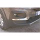 Накладки на протитуманки (2 шт., нерж) для Peugeot Partner/Rifter 2019- рр
