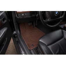 Килимки E65 (EVA, коричневі) для BMW 7 серія E65/66 2001-2008 рр