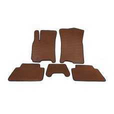 Килимки EVA (коричневі) для Daewoo Gentra