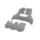 Килимки EVA (3 ряди, сірі) для Toyota Land Cruiser Prado 120