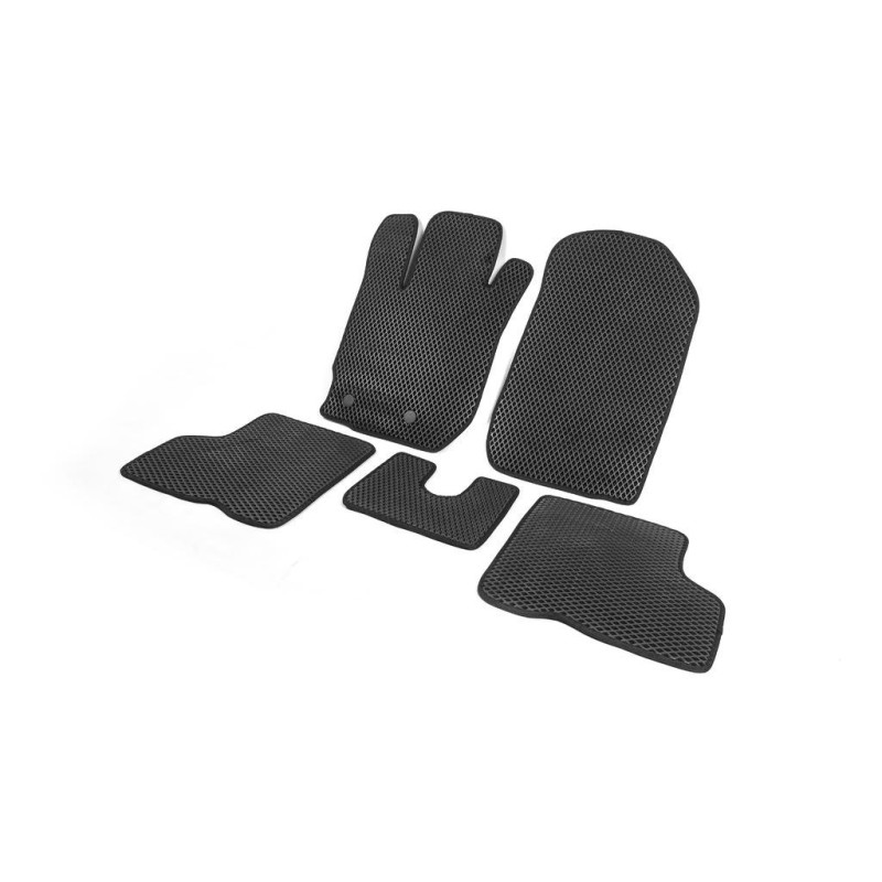 Коврики EVA для русского Kaptur (черные) для Renault Captur 2013-2019 гг