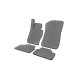 Килимки EVA (сірі) для BMW X1 E-84 2009-2015рр