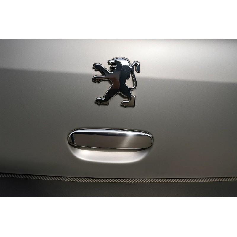 Хром на ручку багажника (нерж) для Peugeot 307 2001-2008 рр