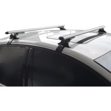 Автобагажник для гладкой крыши Oluksuz V4 (хром, пара) для Citroen C-4 2004-2010 гг