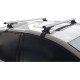 Автобагажник для гладкого даху Oluksuz V4 (хром, пара) для Renault Symbol 1999-2008 рр