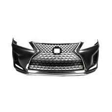 Передний бампер с решеткой (рестайлинг) для Lexus RX 2016-2022 гг