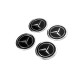 Наклейки на ковпачки V1 60мм (4шт) для Тюнінг Mercedes