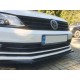 Накладка на передний бампер Lip (2010-2018, черный глянец) для Volkswagen Jetta Накладка на передний бампер Lip (2010-2018, черный глянец) для Volkswagen Jetta