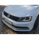 Накладка на передний бампер Lip (2010-2018, черный глянец) для Volkswagen Jetta Накладка на передний бампер Lip (2010-2018, черный глянец) для Volkswagen Jetta