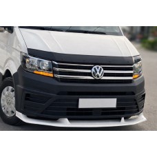 Накладка ліп на передній бампер (під фарбування) для Volkswagen Crafter 2016- рр