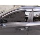 Ветровики с хромом (4 шт, Niken) для Hyundai Kona 2017-2023 гг