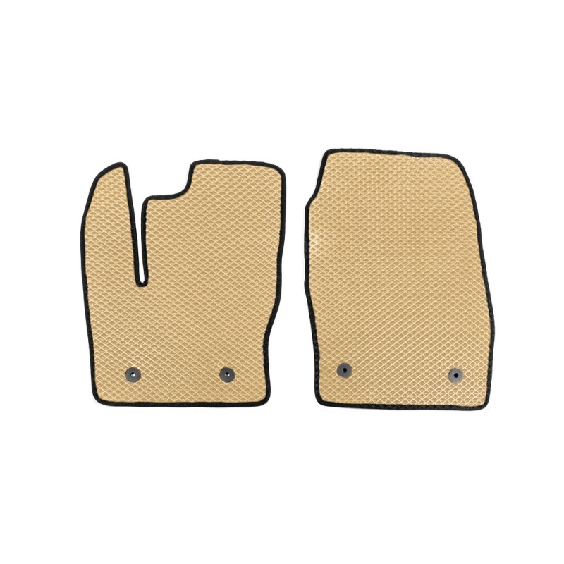 Коврики EVA (МКПП, бежевые) для Ford Connect 2014-2021 гг