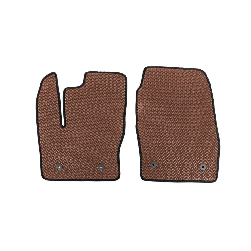 Коврики EVA (МКПП, коричневые) для Ford Connect 2014-2021 гг