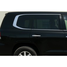 Повна окантовка вікон дизайн LC300 (нерж) для Toyota Land Cruiser 200