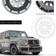 Диски з кованого алюмінію та карбону G900 (R24, 4 шт) для Mercedes G сlass W463 2018- рр