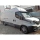 Козырек на лобовое стекло V2 (черный глянец, 5мм) для Iveco Daily 2014- гг