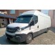 Козырек на лобовое стекло V2 (черный глянец, 5мм) для Iveco Daily 2014- гг