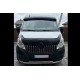 Козирьок на лобове скло V2 (чорний глянець, 5мм) для Renault Master 2011-2023 рр