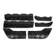 Молдинг двері EuroCap (6 шт, ABS) для Mitsubishi L200 2015-2025 рр