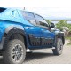 Молдинг двері EuroCap (6 шт, ABS) для Fiat Fullback 2016- рр