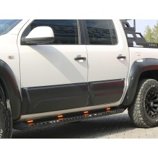 Молдинг двери EuroCap (6 шт, ABS) для Volkswagen Amarok 2010-2022 гг