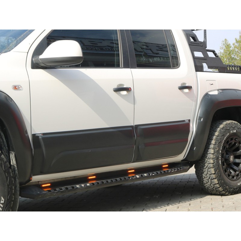 Молдинг двери EuroCap (6 шт, ABS) для Volkswagen Amarok 2010-2022 гг