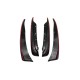 Бризковики Premium (4 шт) для Chevrolet Corvette C6 2005-2013 рр