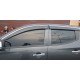 Ветровики с хромом (4 шт, Niken) для Fiat Fullback 2016- гг