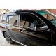 Вітровики з хромованим молдингом (4 шт, Niken) для Toyota Highlander 2008-2013 рр