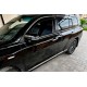 Вітровики з хромованим молдингом (4 шт, Niken) для Toyota Highlander 2008-2013 рр