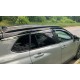 Ветровики с хромом (4 шт, Niken) для Toyota Corolla Cross