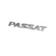 Надпись Passat (125 мм на 15мм) для Volkswagen Passat B8 2015-2023 гг