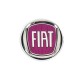 Емблема (червона V2, самоклейка) 120 мм для Тюнінг Fiat