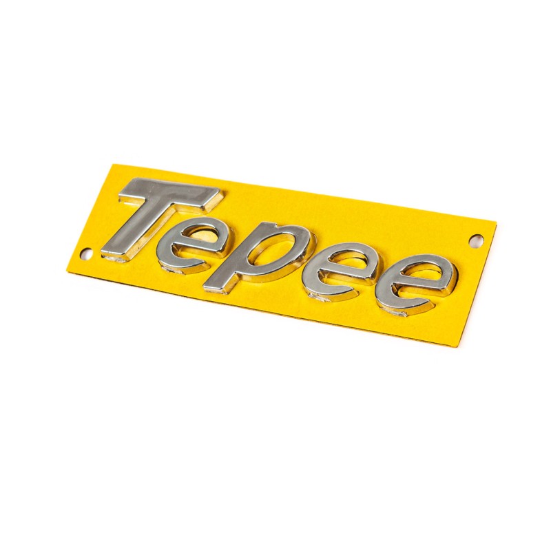 Надпись Tepee (105мм на 25мм) для Peugeot Partner Tepee 2008-2018 гг