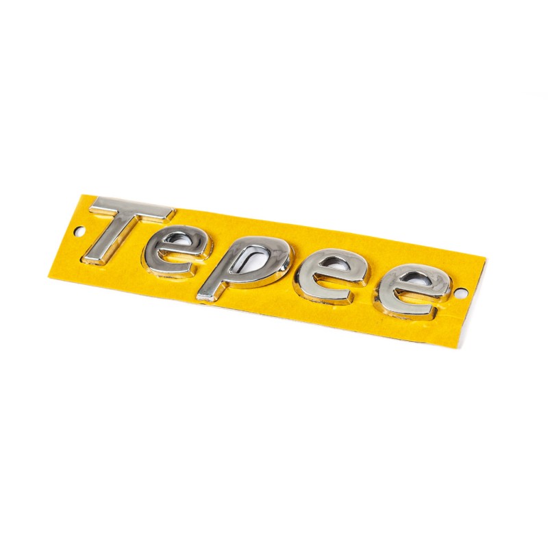 Надпись Tepee (130мм на 25мм) для Peugeot Partner Tepee 2008-2018 гг