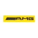 Шильдик AMG (20см, ABS, чорний) для Тюнінг Mercedes