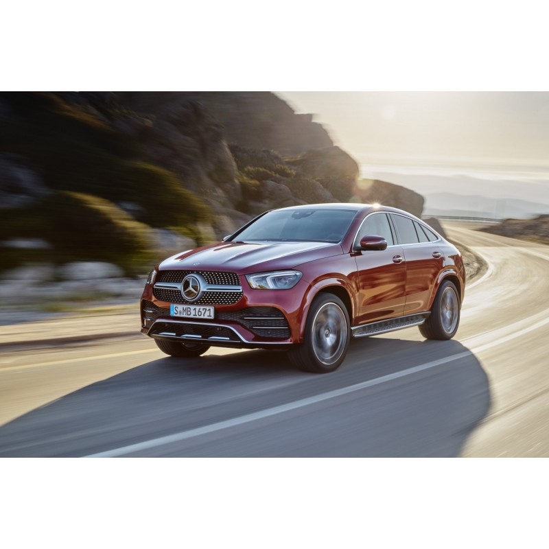 Передня решітка Diamond Silver (для Base 2019-2023) для Mercedes GLE coupe C167 2019- рр