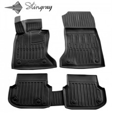 Килимки Stingray 3D (2010-2013, 5 шт, поліуретан) для BMW 5 серія F-10/11/07 рр