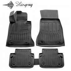Килимки Stingray 3D (5 шт, поліуретан) для BMW 5 серія G30/31 2017-2023 рр