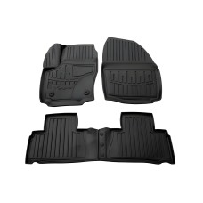 Килимки Stingray 3D (2011-2014, 4 шт, поліуретан, кліпса FC2) для Ford Galaxy рр