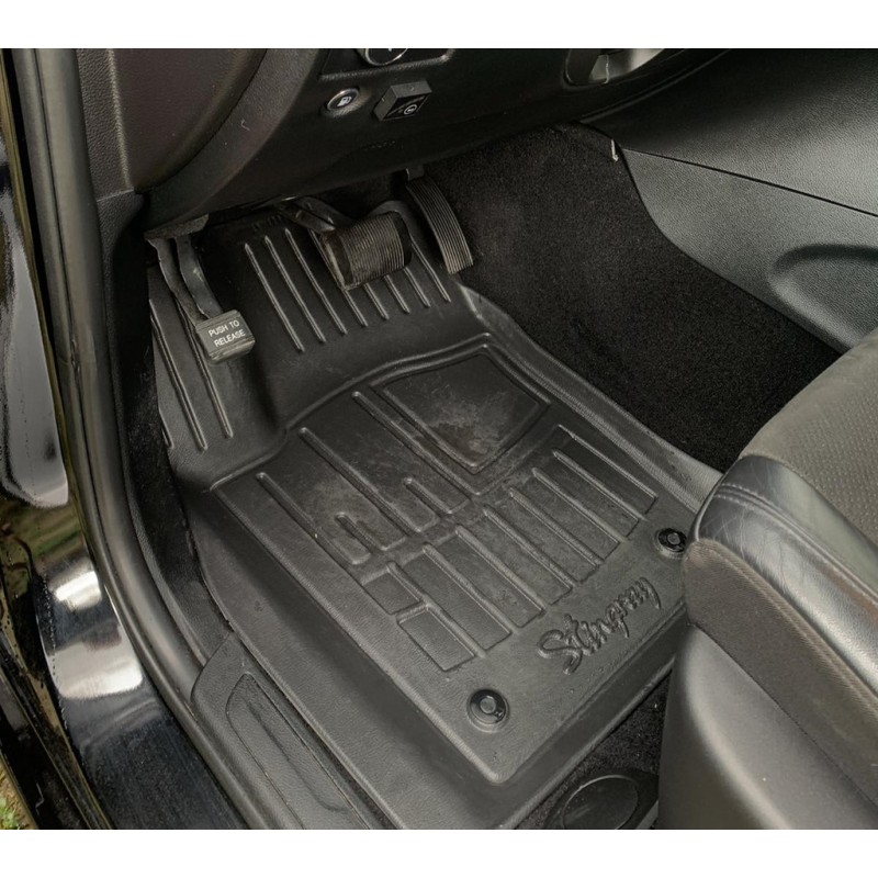 Килимки Stingray 3D (5 шт, поліуретан) для Jeep Grand Cherokee WK2 2010-2021 рр