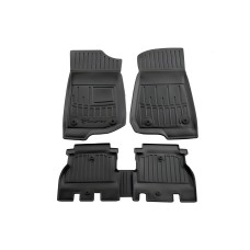 Килимки Stingray 3D (5D, 5 шт, поліуретан) для Jeep Wrangler 2018- рр