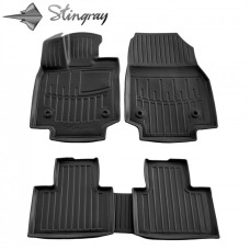 Килимки Stingray 3D (5 шт, поліуретан) для Lexus RX 2022- рр