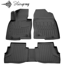 Коврики Stingray 3D (5 шт, полиуретан) для Mazda CX-9 2017- гг