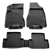 Килимки Stingray 3D (5 шт, поліуретан) для Nissan X-trail T31 2007-2014рр
