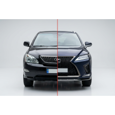 Комплект рестайлінгу в 2021 рік (бампер, фари, стопи) для Lexus RX 2003-2009 рр