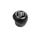 Ручка КПП 6-передач V4 55346753 (чорна-2025хром) для Opel Combo 2012-2018 рр