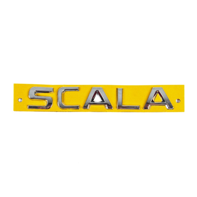 Напис Scala для Skoda Scala